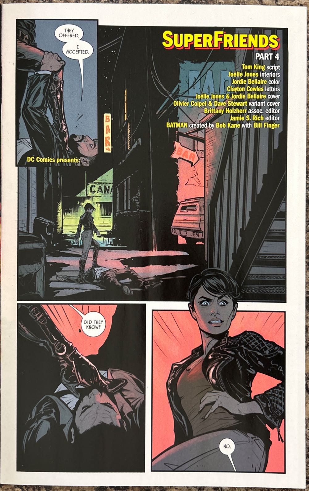 Batman - DC Comics (44 - Jun 2018) comic book collectible [Barcode 76194134182804021] - Main Image 3