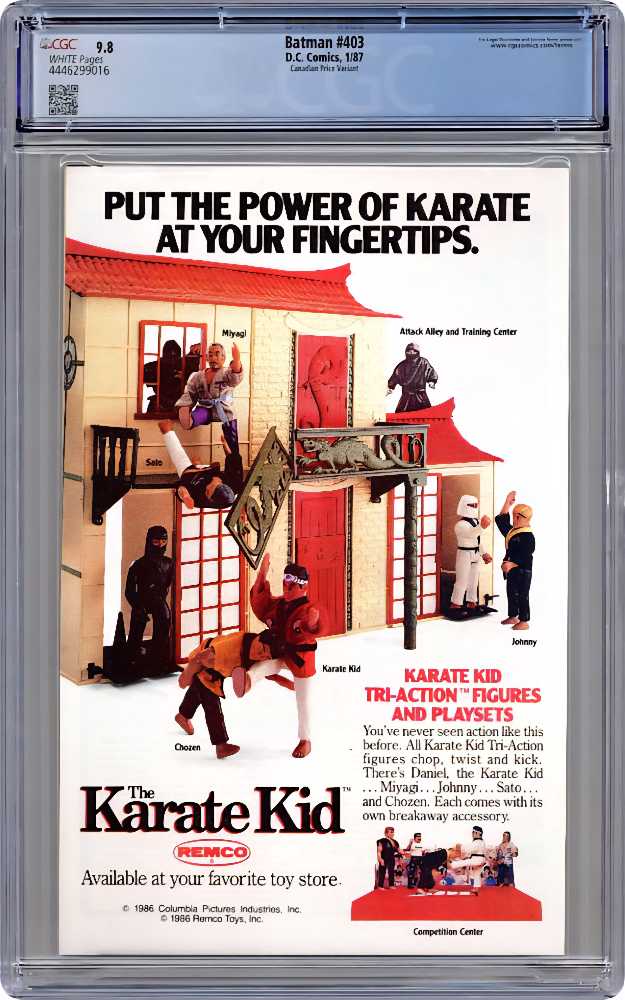 Batman #403 - DC Comics (403 - Jan 1987) comic book collectible [Barcode 070989304307] - Main Image 3