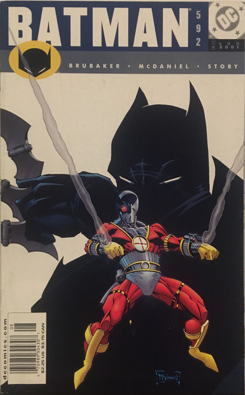 Batman  (592 - Aug 2001) comic book collectible - Main Image 2