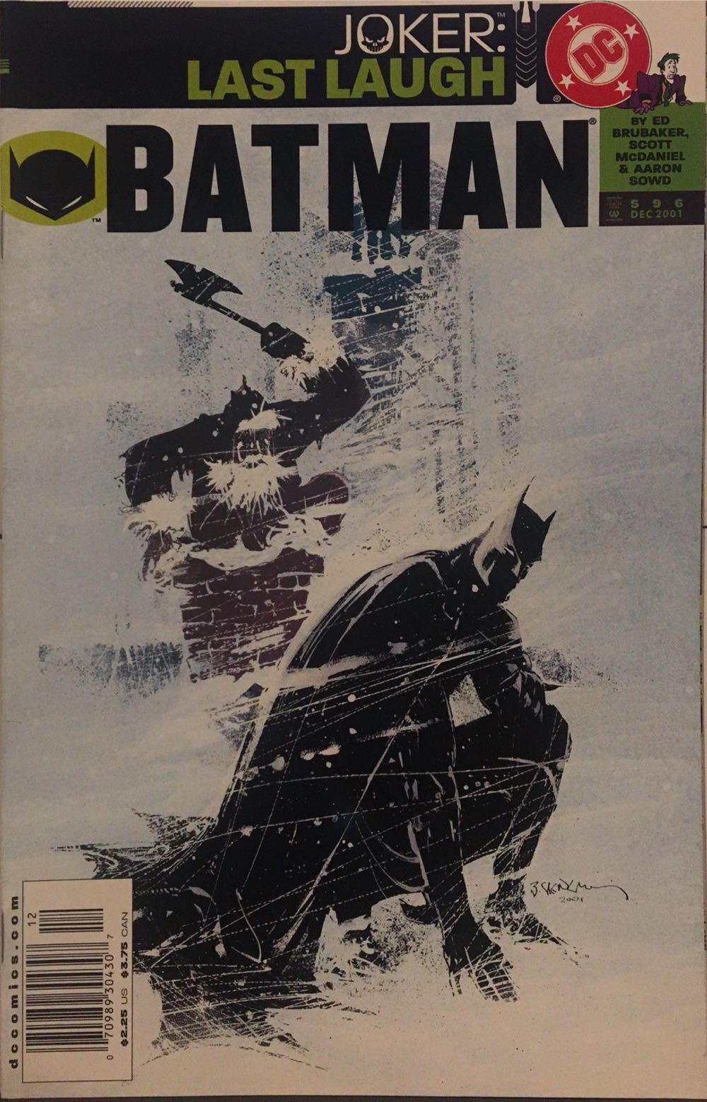 Batman (596 - Dec 2001) comic book collectible - Main Image 2