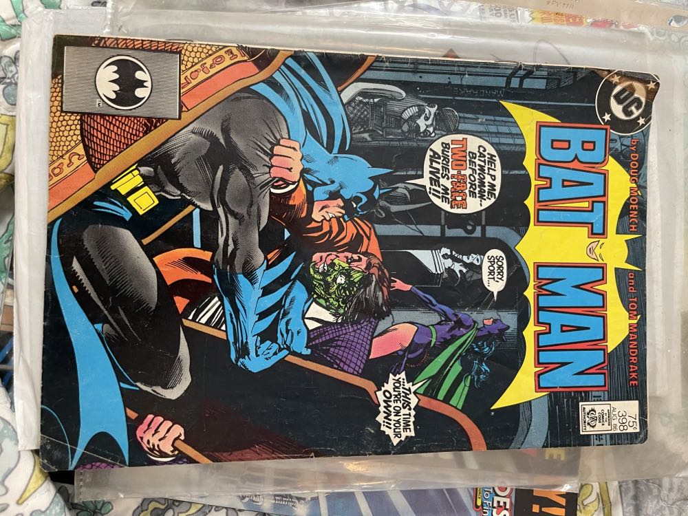 Batman Vol.1 - DC Comics (398 - 08/1986) comic book collectible - Main Image 2