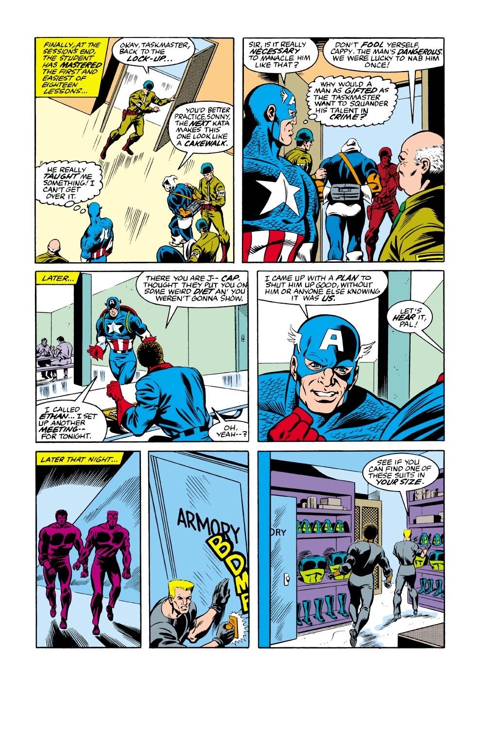 Captain America (Vol. 1) - Marvel Comics (334 - 10/1987) comic book collectible [Barcode 071486024538] - Main Image 3