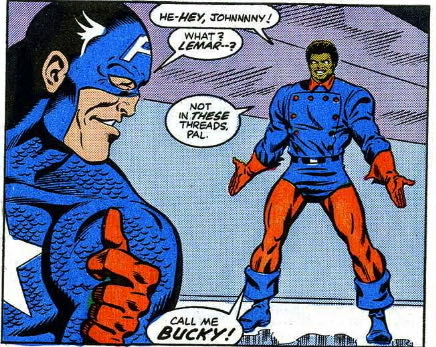 Captain America (Vol. 1) - Marvel Comics (334 - 10/1987) comic book collectible [Barcode 071486024538] - Main Image 4