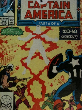 Captain America  (362) comic book collectible [Barcode 071486024538] - Main Image 1