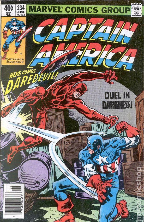 Captain America:  (234) comic book collectible - Main Image 1
