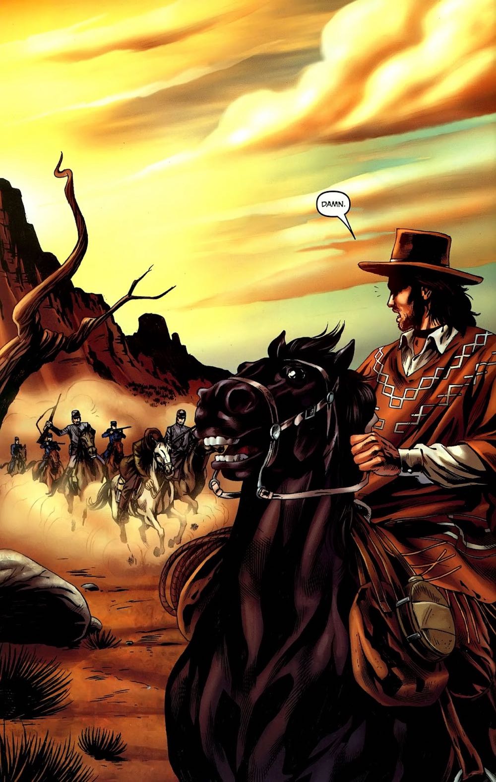 Man With No Name - Dynamite (1 - May 2008) comic book collectible [Barcode 725130096821] - Main Image 4