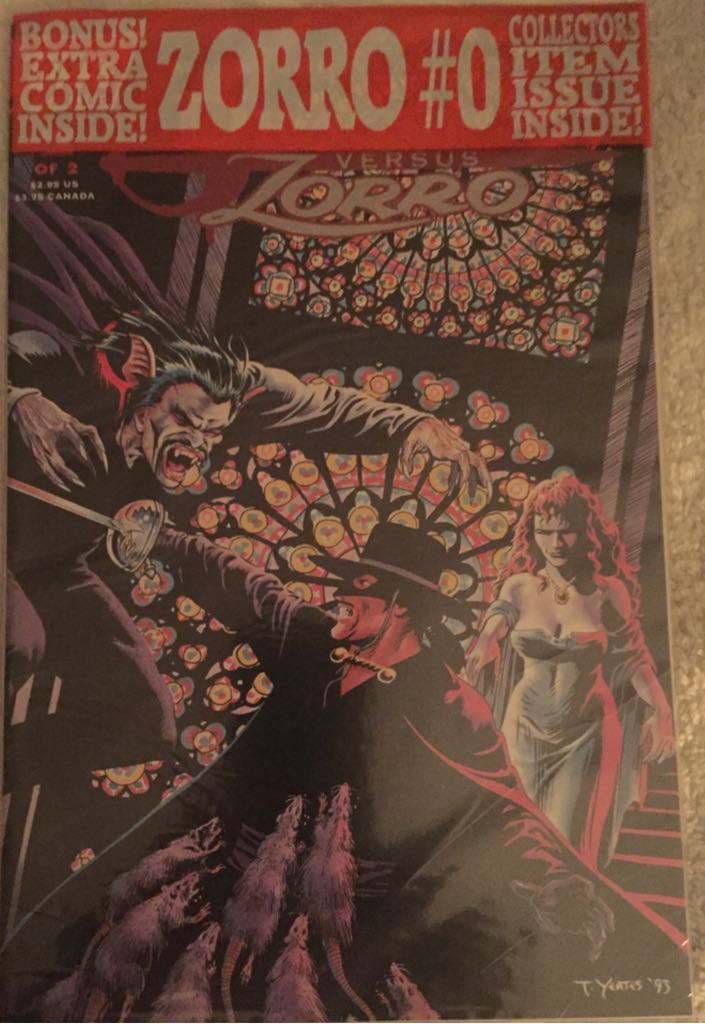 Zorro - Topps Comics (0 - Nov 1993) comic book collectible [Barcode 725130092397] - Main Image 2