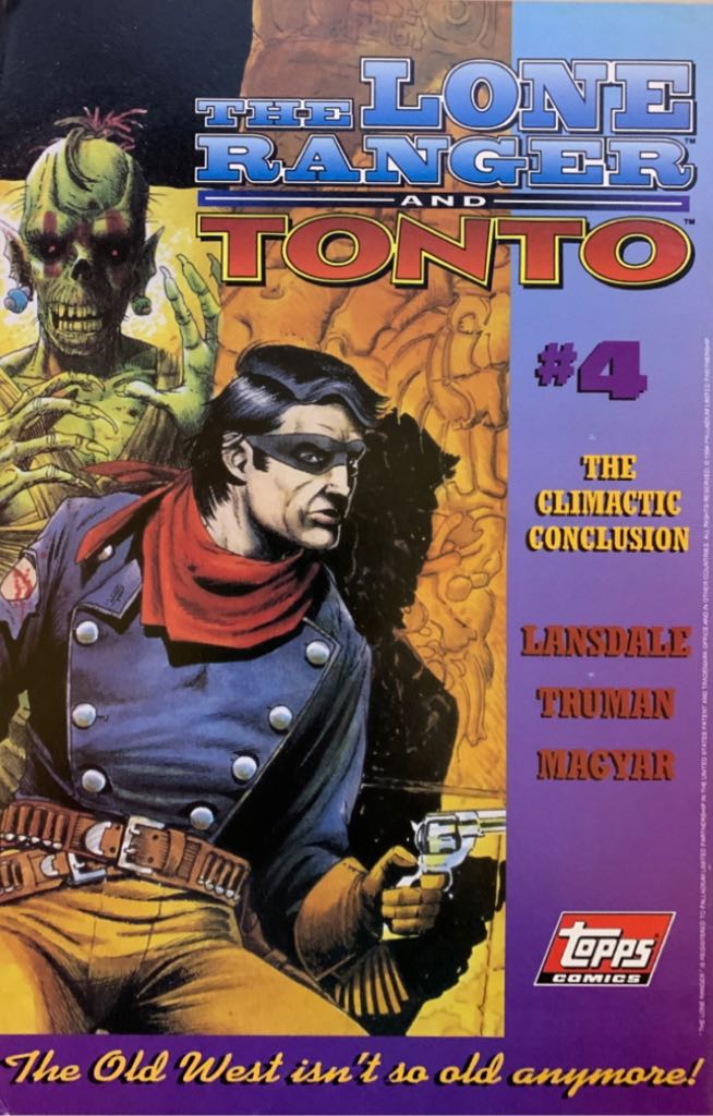 Zorro - Topps Comics (10 - Oct 1994) comic book collectible [Barcode 725130092397] - Main Image 2