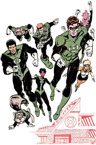 Green Lantern Corps - DC (Detective Comics) (36 - Jul 2009) comic book collectible [Barcode 761941249551] - Main Image 4