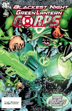 Green Lantern Corps - DC (Detective Comics) (42 - Jan 2010) comic book collectible [Barcode 761941249551] - Main Image 1