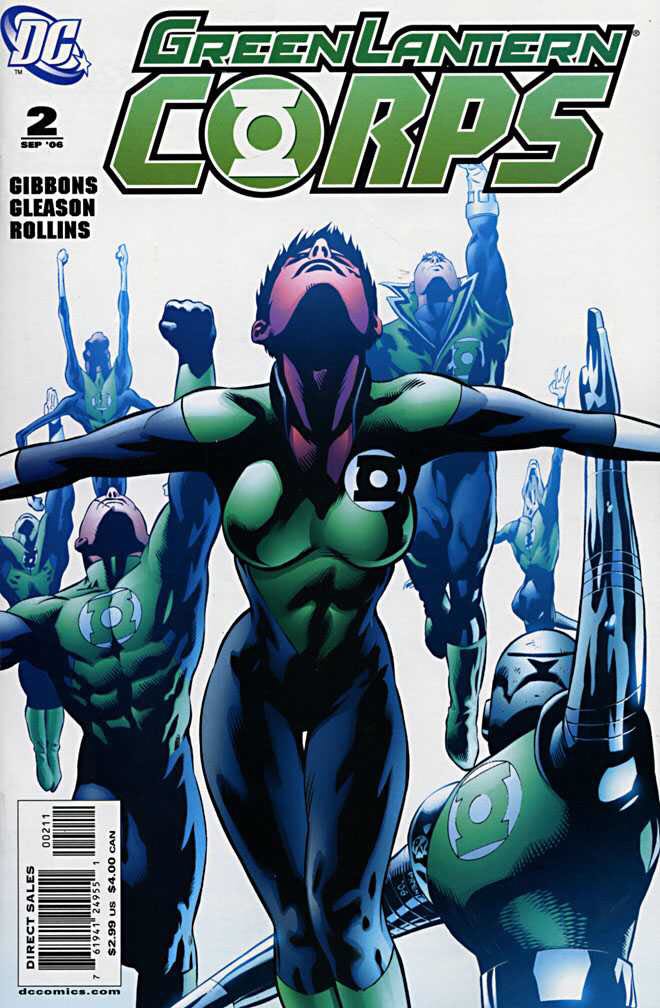 Green Lantern Corps - DC (2 - Sep 2006) comic book collectible [Barcode 76194124955100211] - Main Image 1