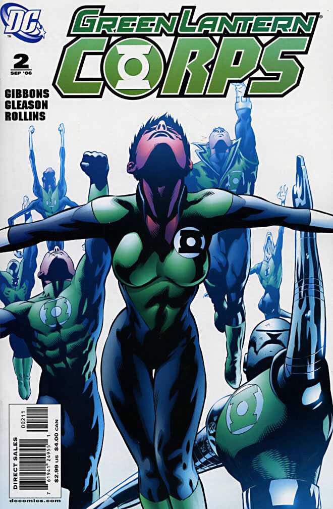 Green Lantern Corps - DC Comics (2 - Sep 2006) comic book collectible [Barcode 76194124955100211] - Main Image 1