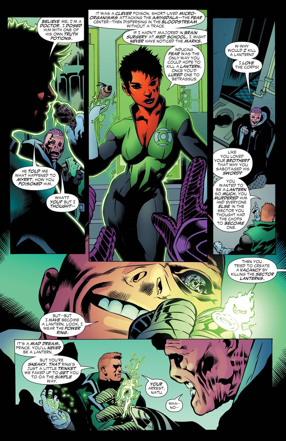 Green Lantern Corps - DC Comics (3 - Oct 2006) comic book collectible [Barcode 01510000784200311] - Main Image 3