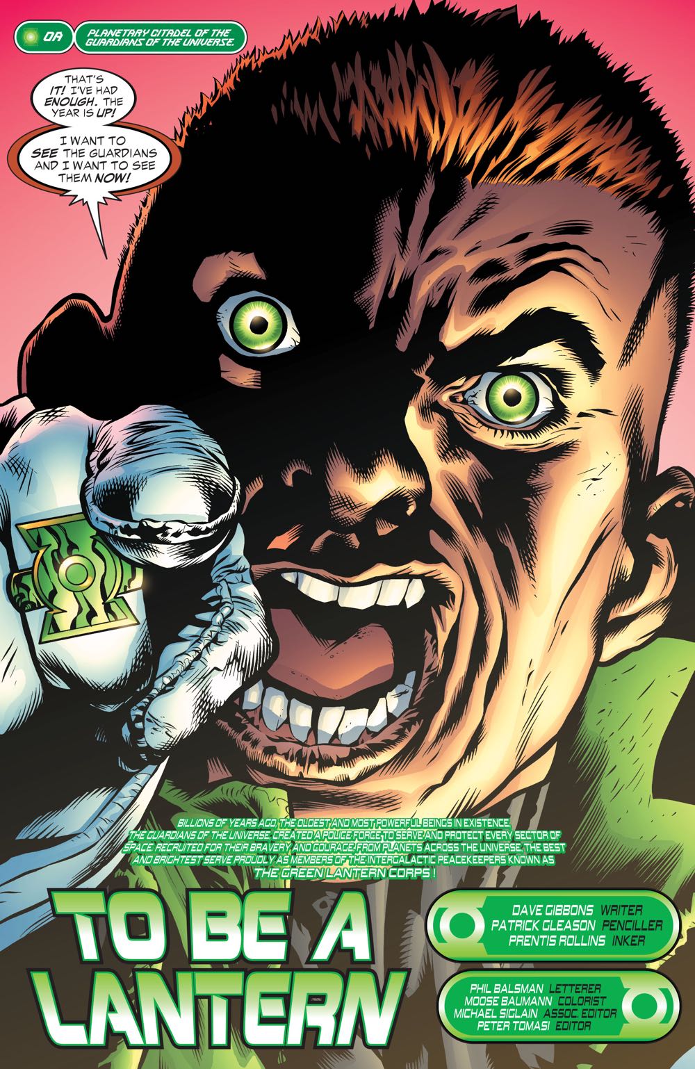 Green Lantern Corps - DC Comics (1 - Aug 2006) comic book collectible [Barcode 761941249551] - Main Image 2