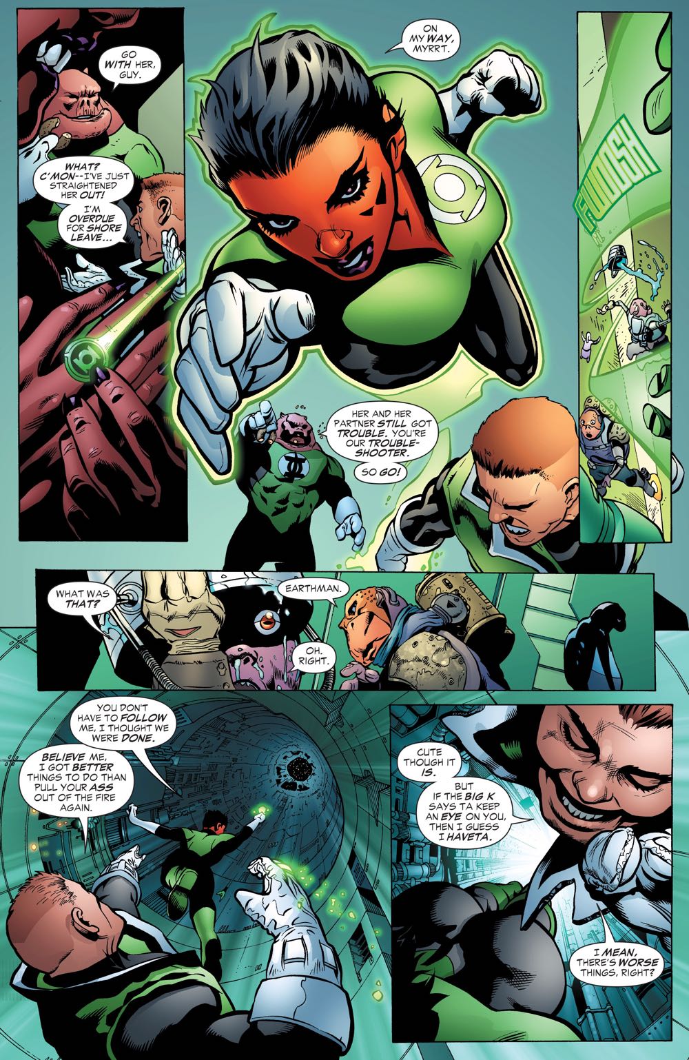 Green Lantern Corps - DC Comics (1 - Aug 2006) comic book collectible [Barcode 761941249551] - Main Image 3