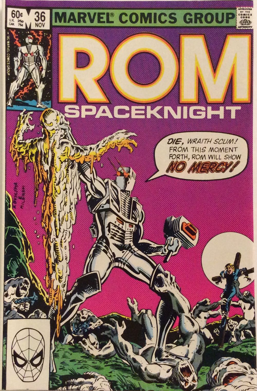 ROM - Marvel Comics (36 - Nov 1982) comic book collectible [Barcode 071486023234] - Main Image 2