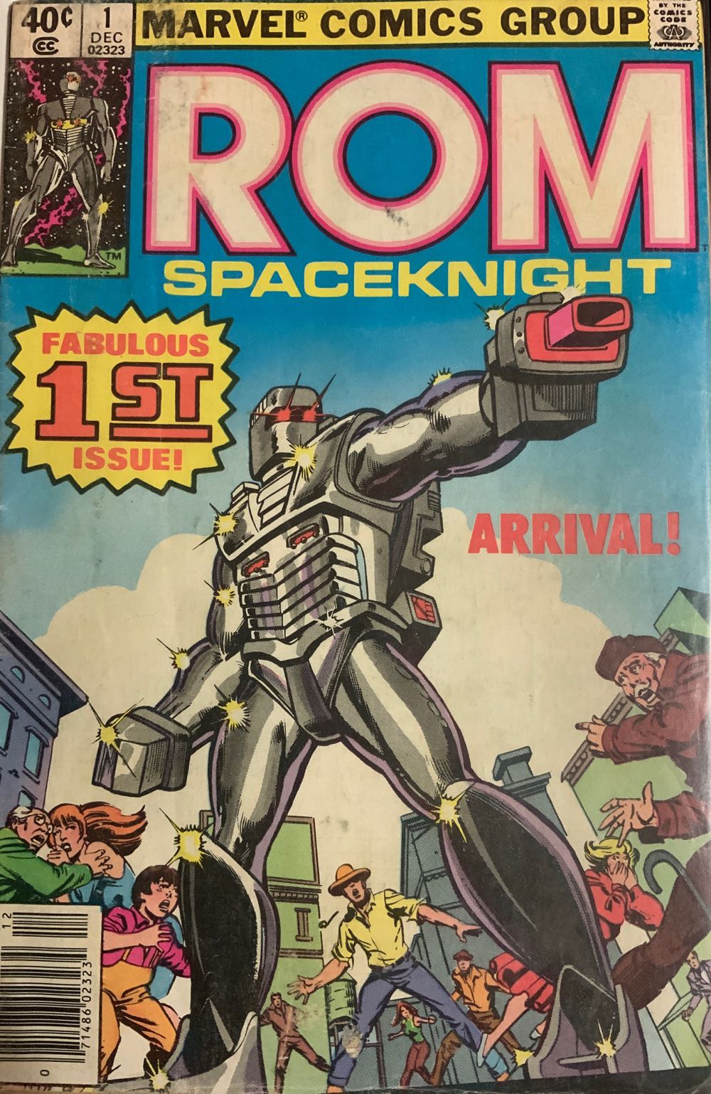 ROM - Marvel (1 - Dec 1979) comic book collectible [Barcode 071486023234] - Main Image 3