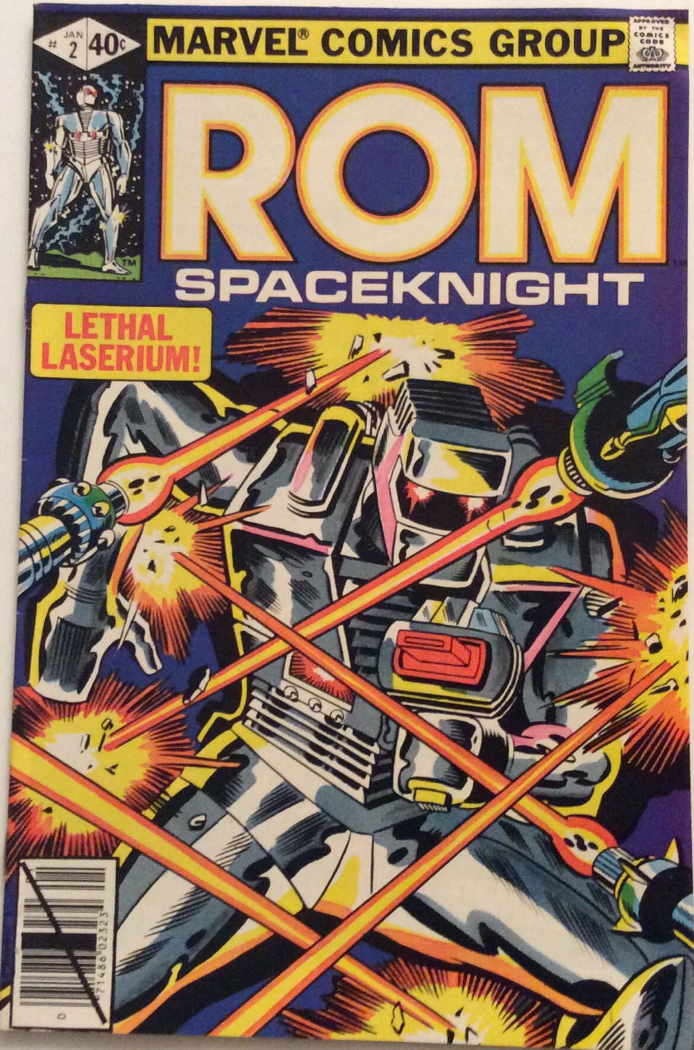 ROM - Marvel (2 - Jan 1980) comic book collectible [Barcode 071486023234] - Main Image 2