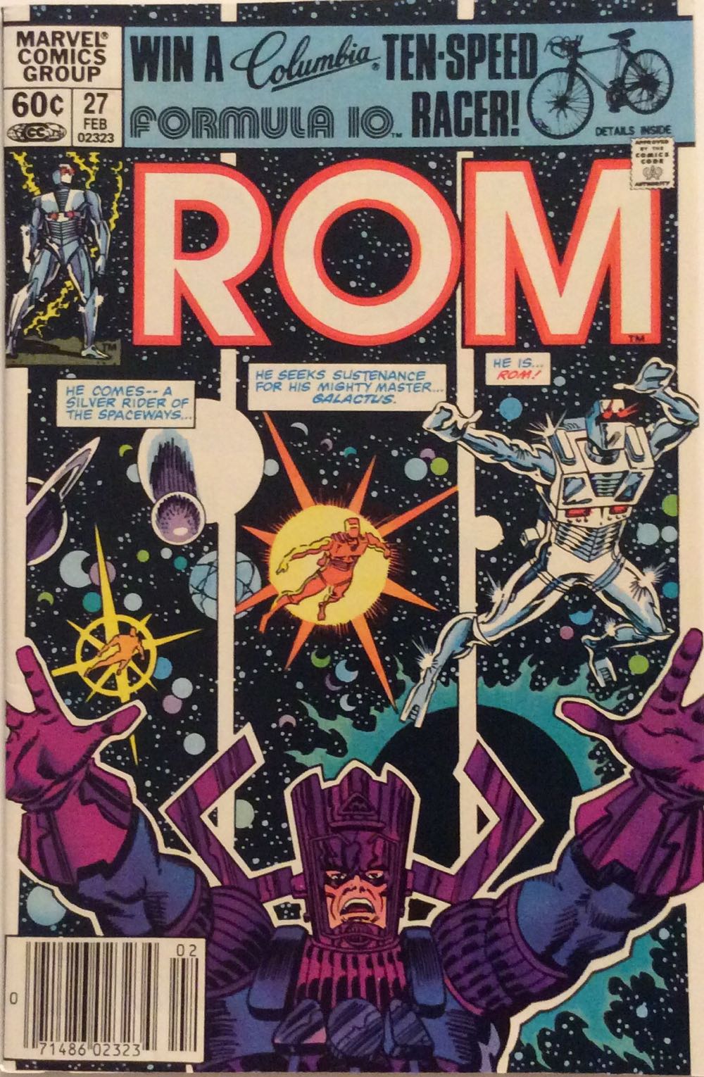 ROM - Marvel Comics Group (27 - Feb 1982) comic book collectible [Barcode 071486023234] - Main Image 2