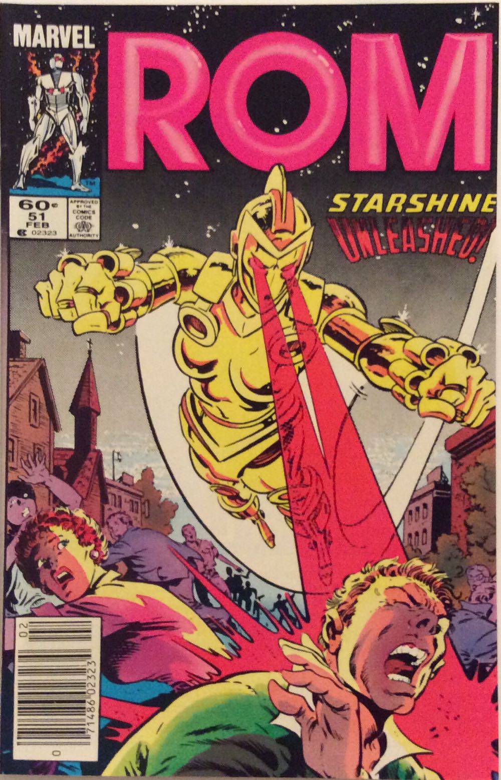 ROM - Marvel Comics (51 - Feb 1984) comic book collectible [Barcode 071486023234] - Main Image 2