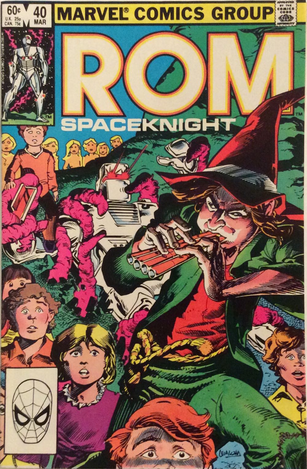 ROM - Marvel (40 - Mar 1983) comic book collectible [Barcode 071486023234] - Main Image 2