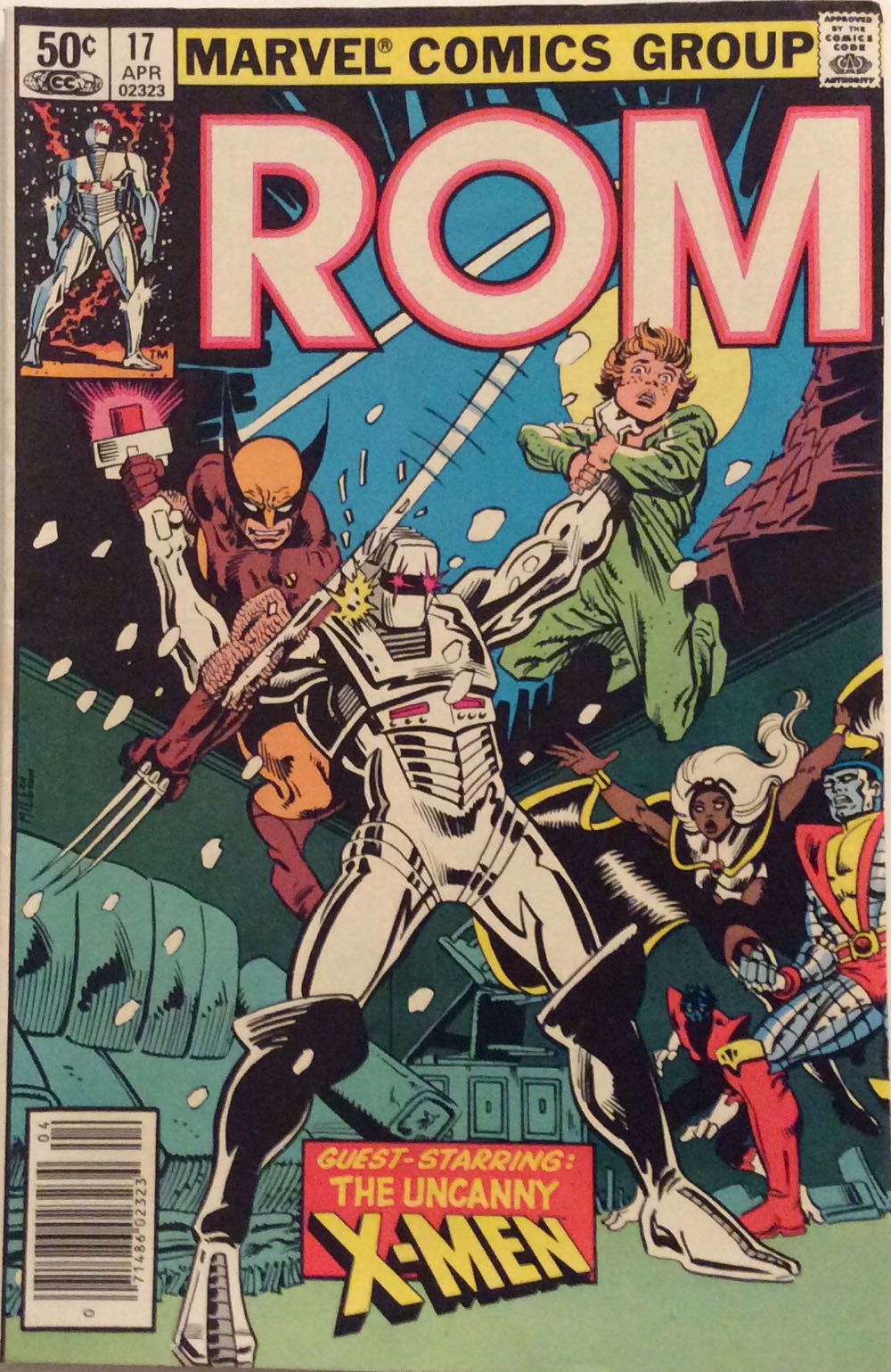 ROM - Marvel Comics Group (17 - Apr 1981) comic book collectible [Barcode 071486023234] - Main Image 2