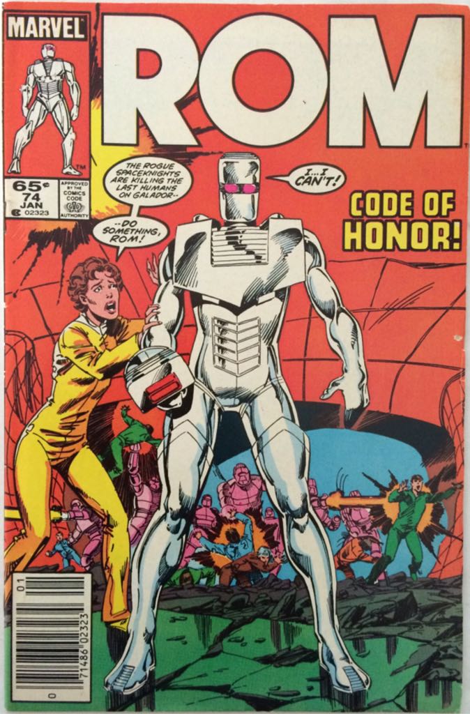 ROM - Marvel (74 - Jan 1986) comic book collectible [Barcode 07148602323489] - Main Image 1