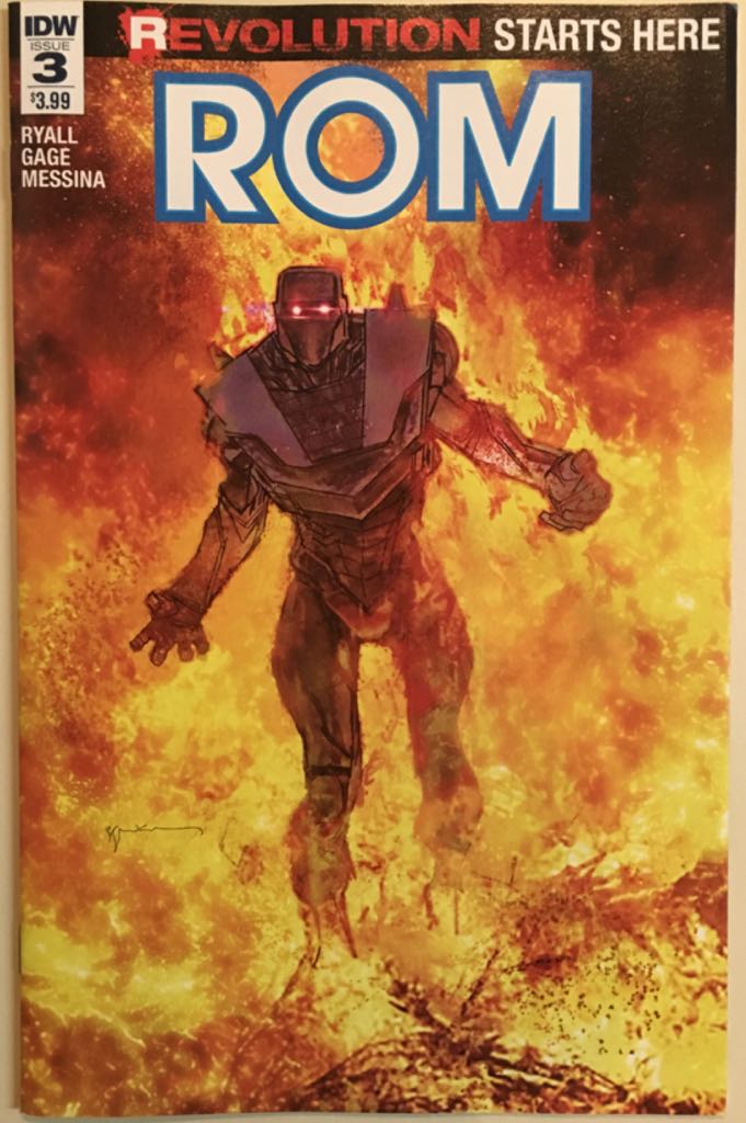 ROM (Vol. 2) - IDW Publishing (3 - Sep 2016) comic book collectible [Barcode 82771401116600311] - Main Image 1