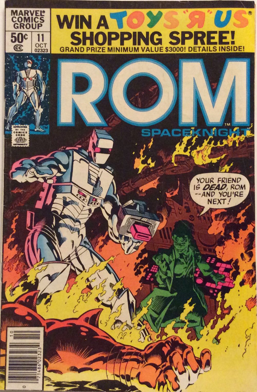 ROM - Marvel Comics (11 - Oct 1980) comic book collectible [Barcode 071486023234] - Main Image 2