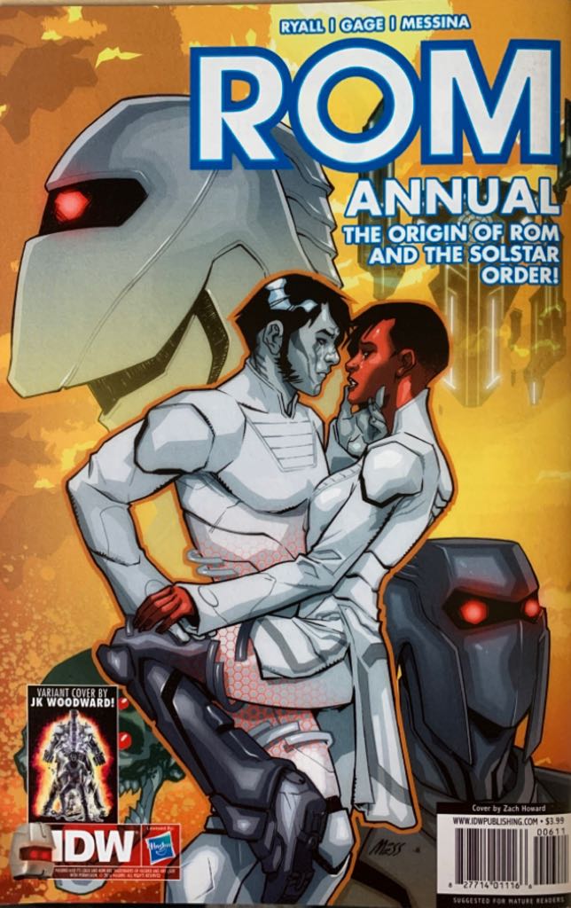 ROM - IDW Publishing (6 - Dec 2016) comic book collectible [Barcode 82771401116600611] - Main Image 2
