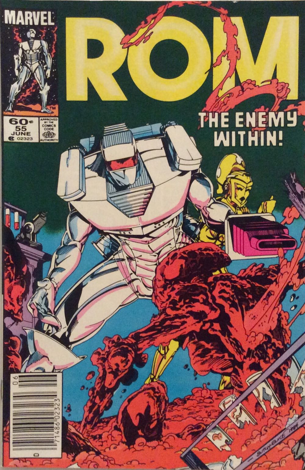 ROM - Marvel Comics (55 - Jun 1984) comic book collectible - Main Image 2