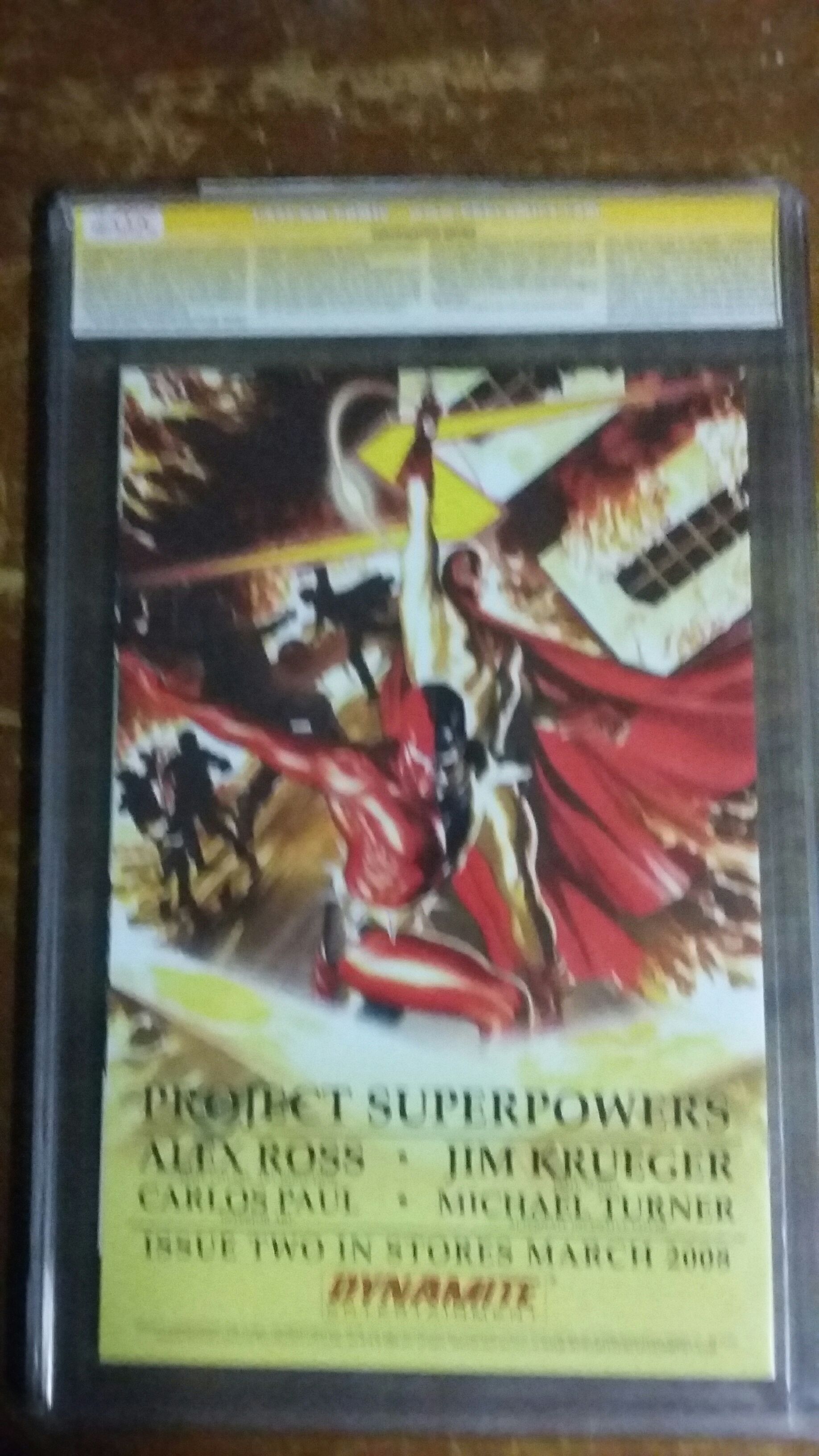 Project Superpowers - Dynamite Entertainment (1) comic book collectible [Barcode 725130086532] - Main Image 2