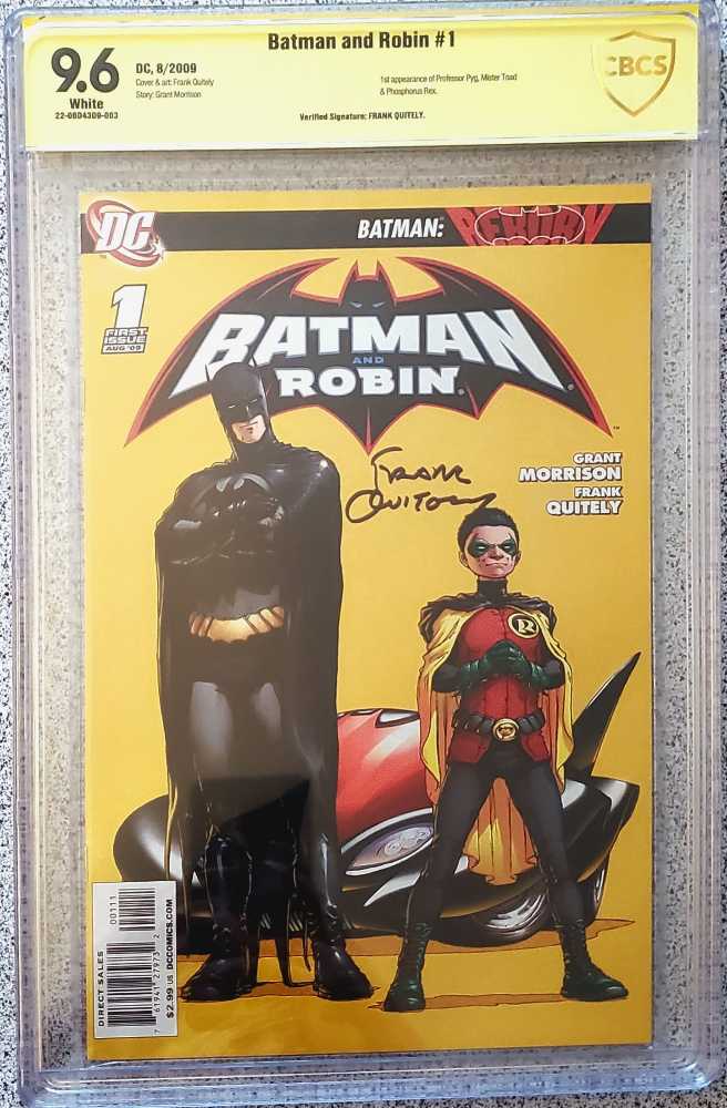 Batman And Robin (2009-2011) - DC Comics (1 - Aug 2010) comic book collectible [Barcode 761941279732] - Main Image 2