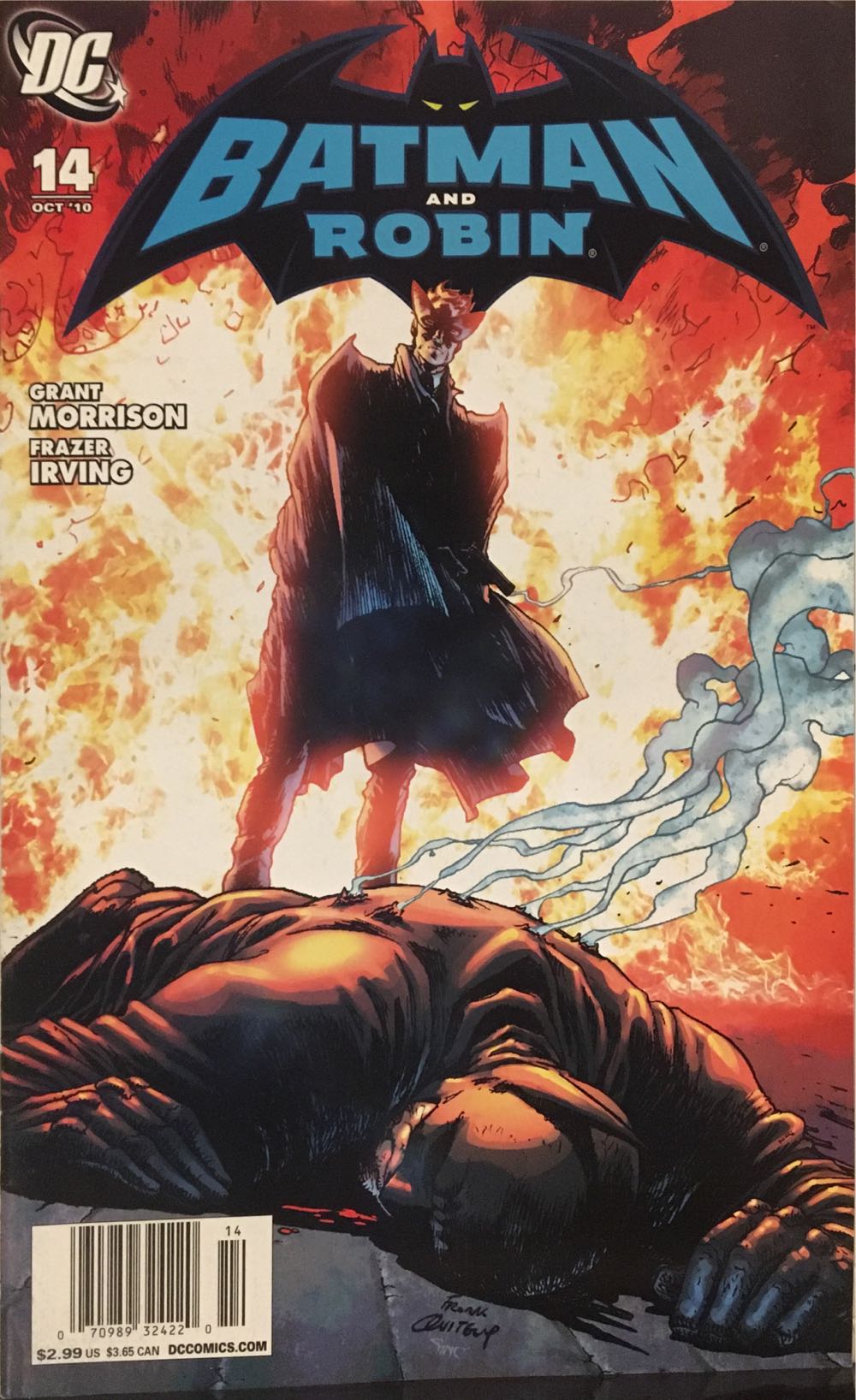 Batman And Robin (2009) - DC (14 - 10/2010) comic book collectible [Barcode 761941279732] - Main Image 2