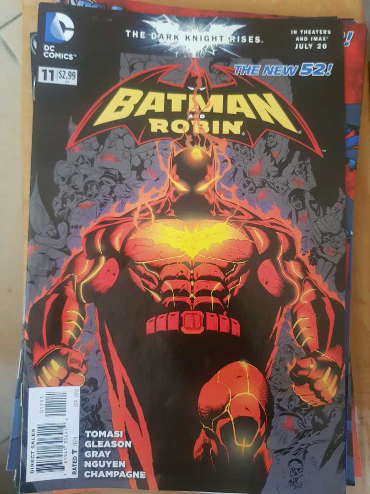 Batman & Robin (2011)(New 52) - DC Comics (11 - Sep 2012) comic book collectible [Barcode 76194130641401111] - Main Image 2