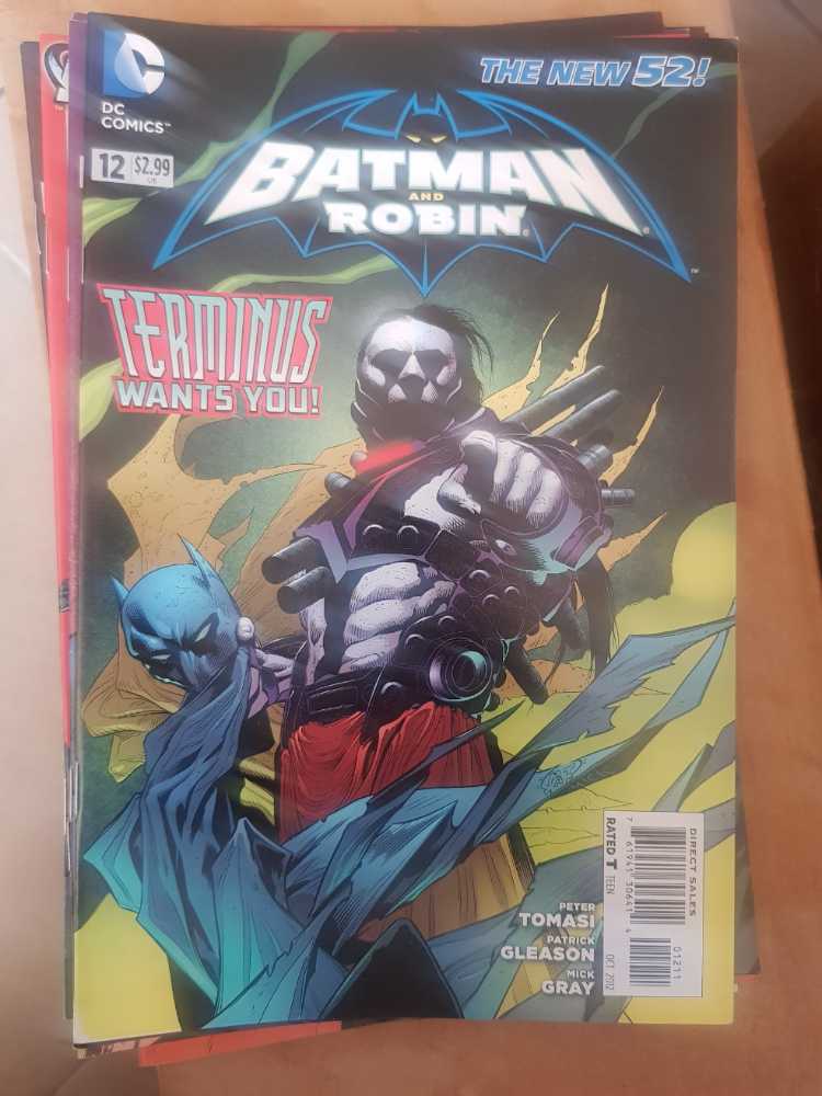 Batman & Robin (2011)(New 52) - DC Comics (12 - Oct 2012) comic book collectible [Barcode 76194130641401211] - Main Image 2