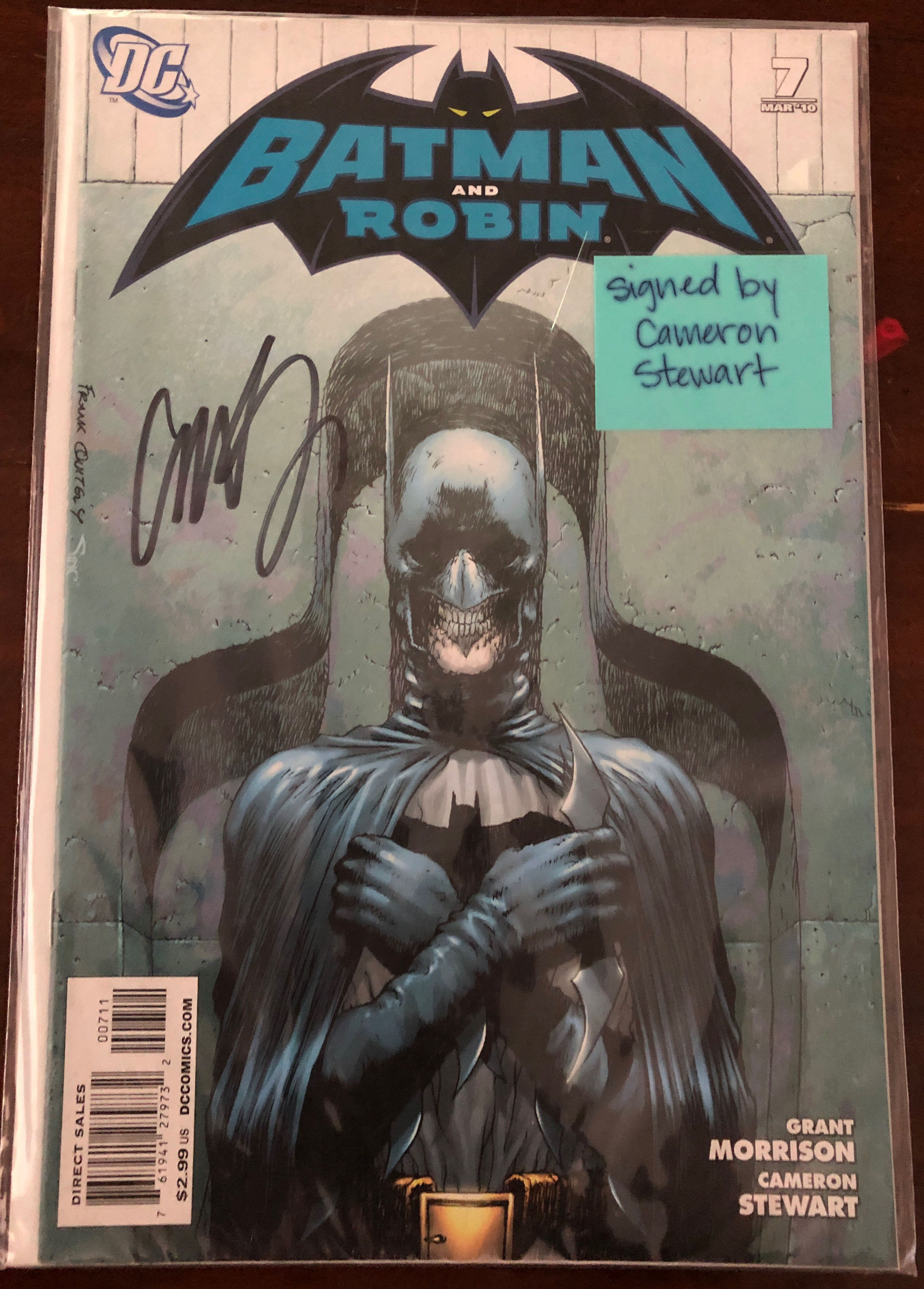 Batman And Robin - DC Comics (7 - Mar 2010) comic book collectible [Barcode 76194127973200711] - Main Image 2