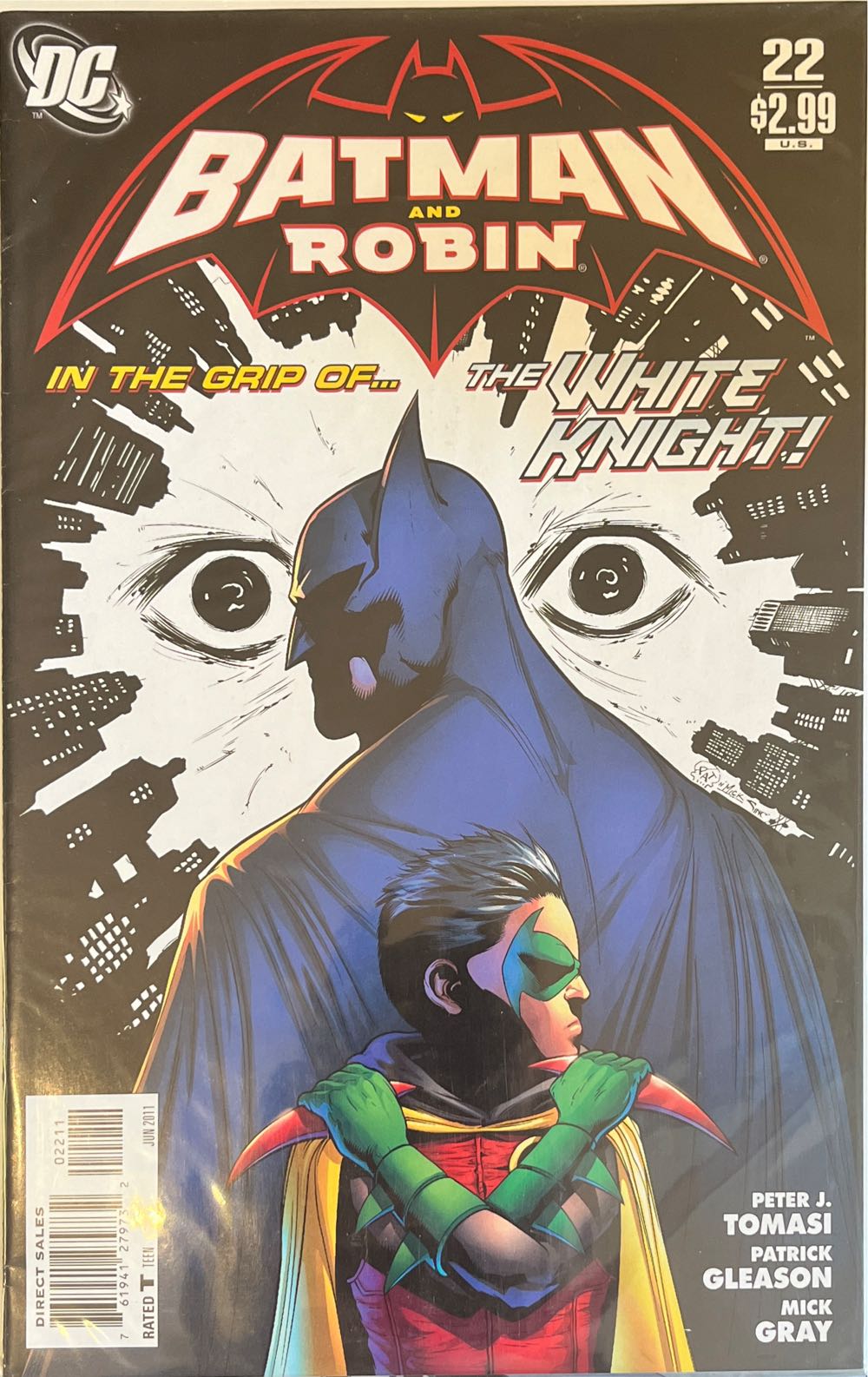 Batman And Robin #22 - DC Comics (22 - Jun 2011) comic book collectible [Barcode 76194127973202211] - Main Image 2