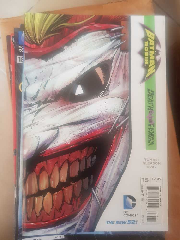 Batman And Robin - DC Comics (15 - Feb 2013) comic book collectible [Barcode 76194130641401511] - Main Image 3