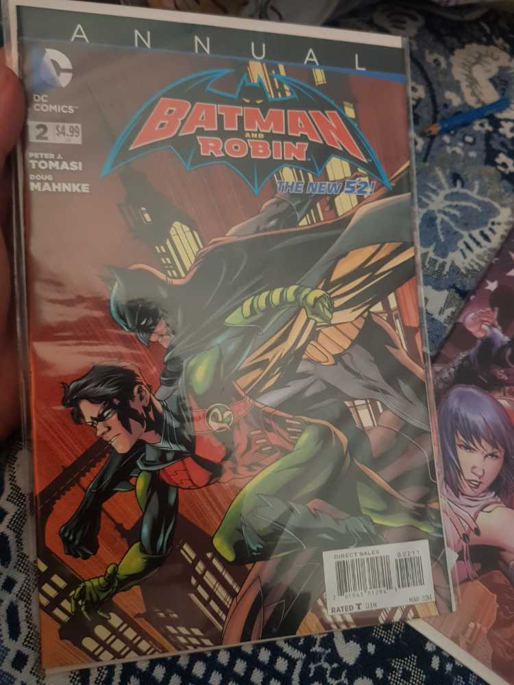 Batman and Robin Annual - DC Comics (2 - Mar-14) comic book collectible [Barcode 76194131294100211] - Main Image 2