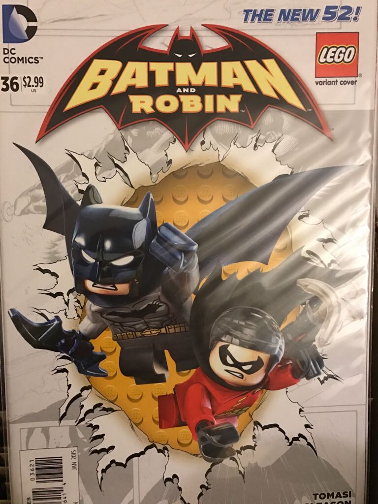 Batman And Robin - DC Comics (36 - Jan 2015) comic book collectible [Barcode 76194130641403621] - Main Image 1