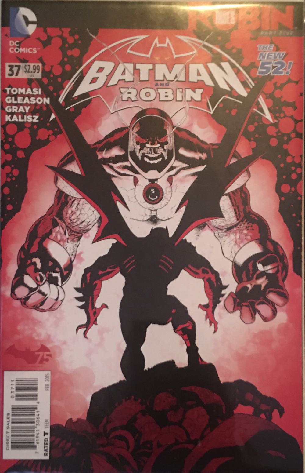 Batman And Robin New 52 - DC Comics (37 - Feb 2015) comic book collectible [Barcode 76194130641403711] - Main Image 2