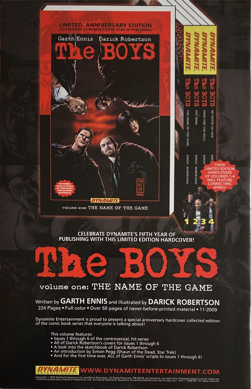 The Boys: Herogasm - Dynamite Comics (3 - Jul 2009) comic book collectible [Barcode 725130122643] - Main Image 2