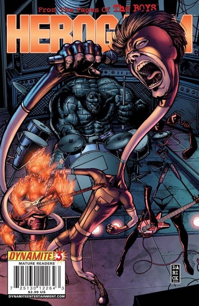 The Boys: Herogasm - Dynamite Comics (3 - Jul 2009) comic book collectible [Barcode 725130122643] - Main Image 3