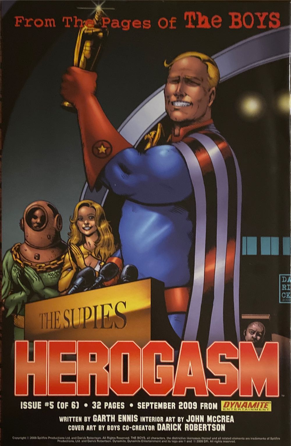 The Boys: Herogasm - Dynamite Comics (4 - Aug 2009) comic book collectible [Barcode 725130125569] - Main Image 2