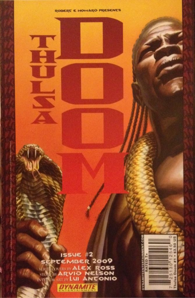 Thulsa Doom - Dynamite Entertainment (1 - Sep 2009) comic book collectible [Barcode 725130125460] - Main Image 2
