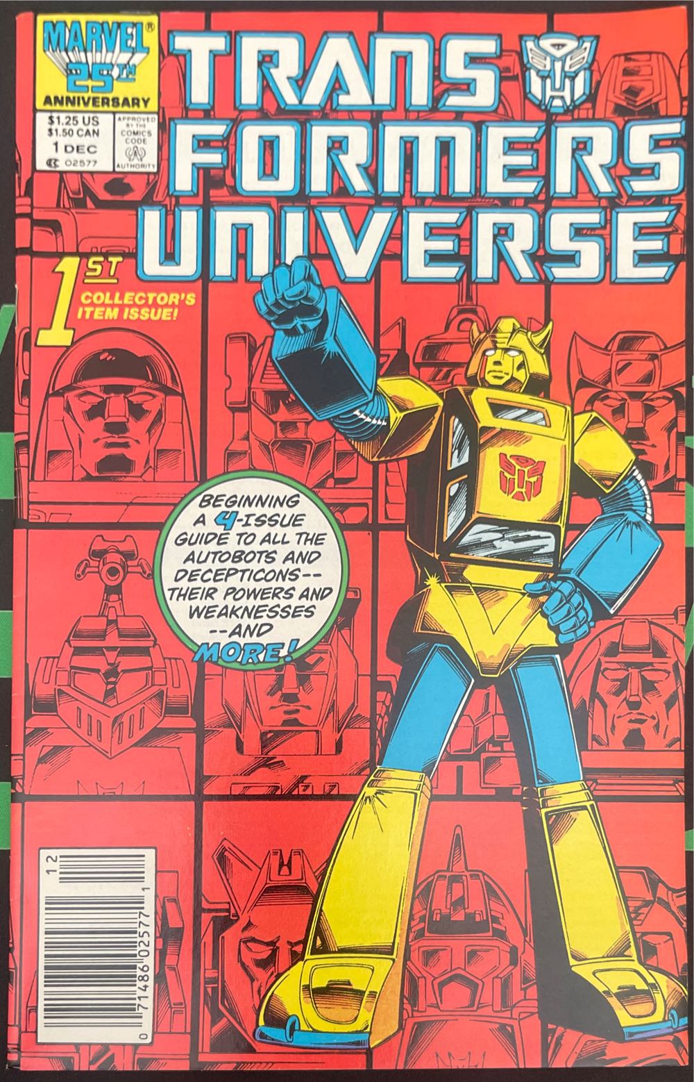 TransFormers Universe - Marvel Comics (1 - Dec 1986) comic book collectible - Main Image 3