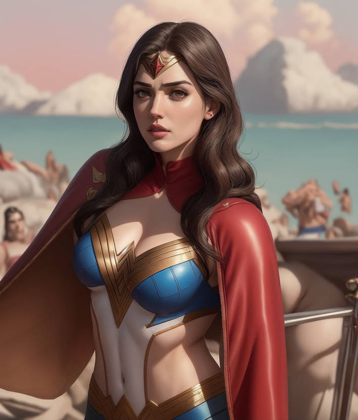 BOLLAND Wonder Woman - DC Comics (97 - 05/1995) comic book collectible [Barcode 761941200545] - Main Image 2