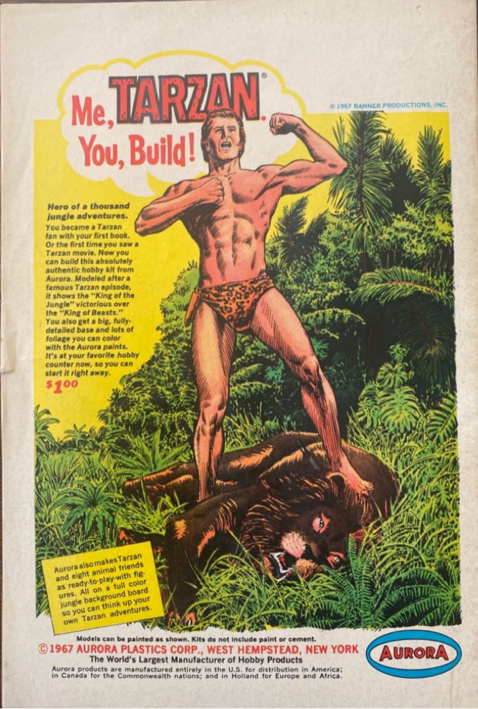 Wonder Woman - DC Superman National Comics (173 - Dec 1967) comic book collectible [Barcode 000] - Main Image 2