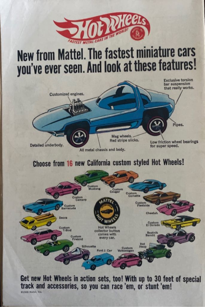 Wonder Woman vol 1 - DC (Detective Comics) (178 - Oct 1968) comic book collectible [Barcode 0000] - Main Image 2